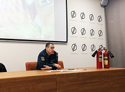 Управляющая компания организовала инструктаж по мерам пожарной безопасности для арендаторов